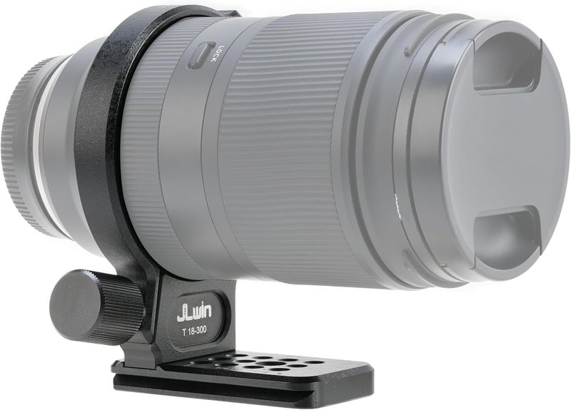 FOEASY Foto4easy Lens Collar Tripod Mount Ring for Tamron 18-300mm F/3.5-6.3 Di III-A VC VXD Lens,Bottom with Quick Release Plate for Arca-Type Clamp - Image 4